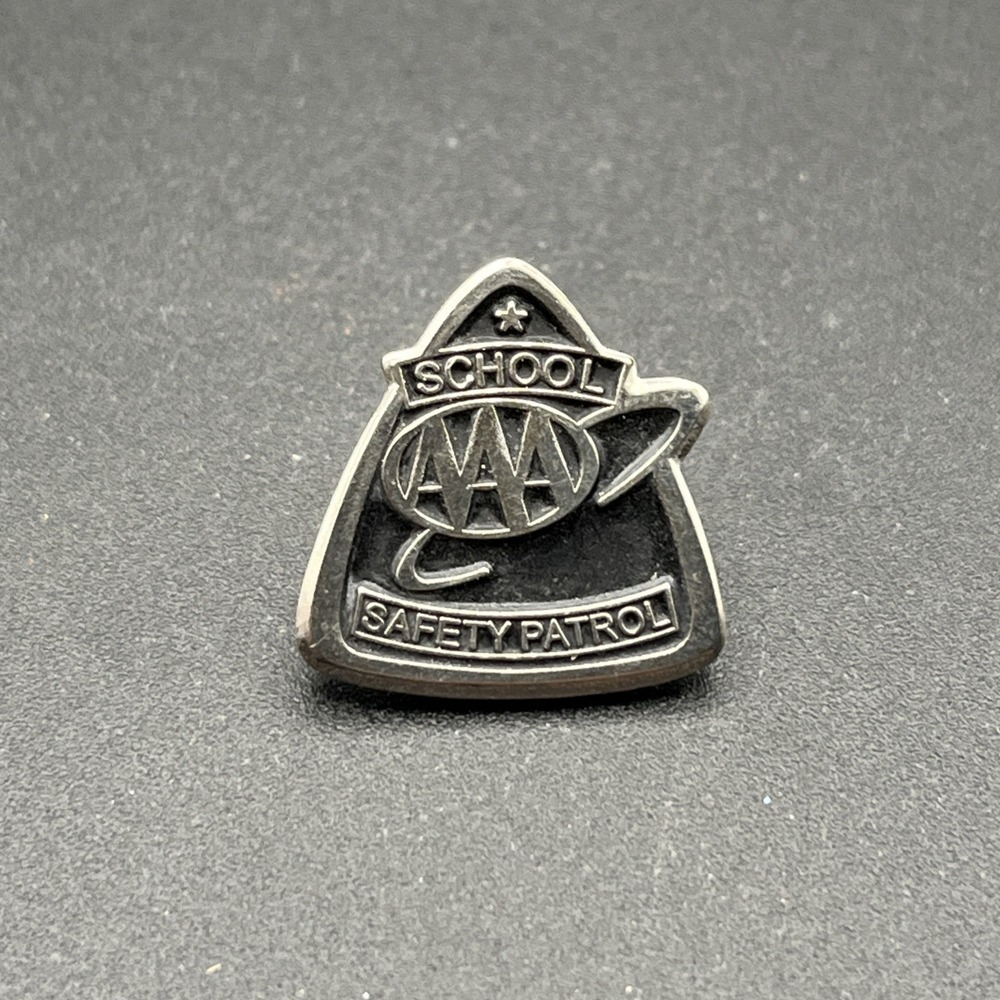 AAA School Safety Patrol Lapel Hat Pin